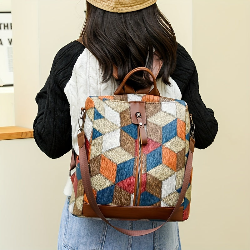 Vintage Anti-Diefstal Rugzak - Afbeelding 5