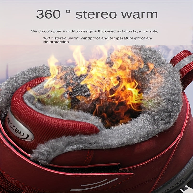 Warme Gevoerde Vrouwen Laarzen met Antislip Zool - Afbeelding 9