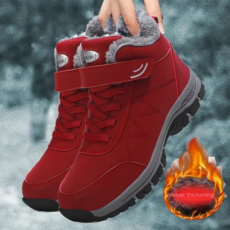 Warme Gevoerde Vrouwen Laarzen met Antislip Zool