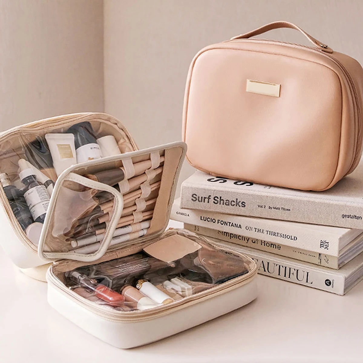 Stijlvolle Reisset Make-up Organizer