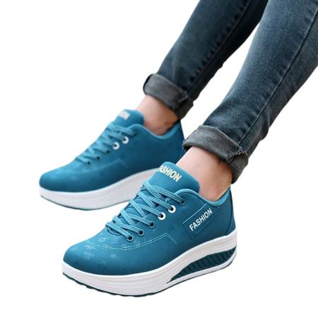 Lila - Modieuze wedge sneakers voor dames