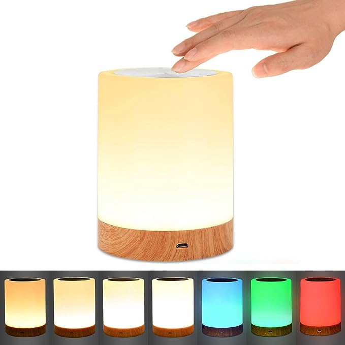 LED nachtlampje met aanraaksensor en oplaadfunctie - Afbeelding 2