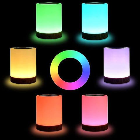 LED nachtlampje RGB en wit licht