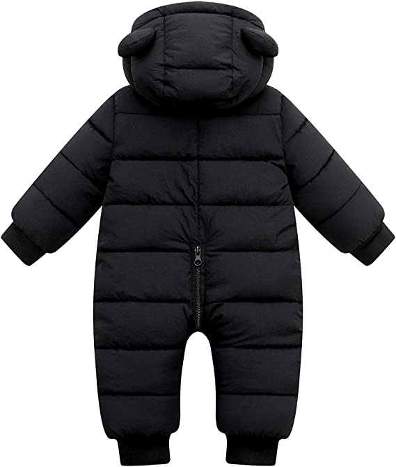 Milo - Winter unisex romper met berenoortjes - Afbeelding 11
