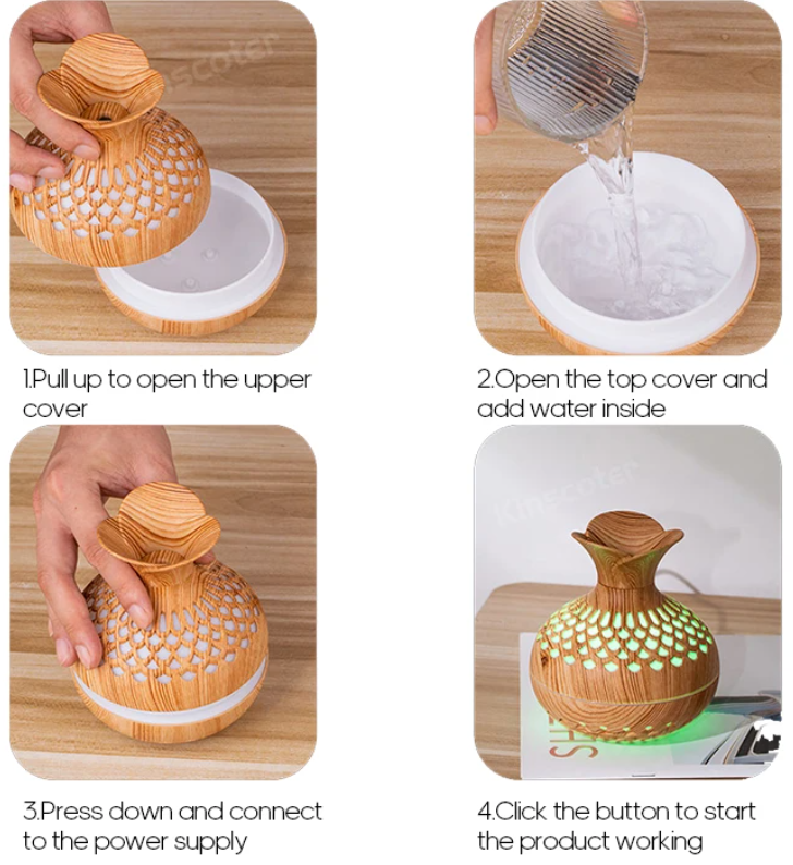 Veiligheid BlossomMist diffuser