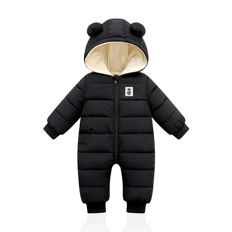 Milo - Winter unisex romper met berenoortjes - Afbeelding 17