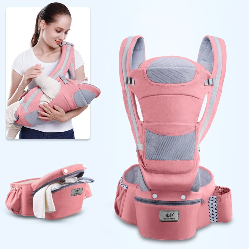 Babytrust ergonomische draagtas – Comfortabel dragen voor ouder en kind - Afbeelding 3