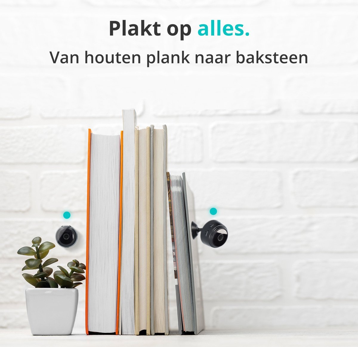 Magnetische Mini Beveiligingscamera – Compact, 1080p HD met Nachtvisie en Bewegingsdetectie - Afbeelding 4