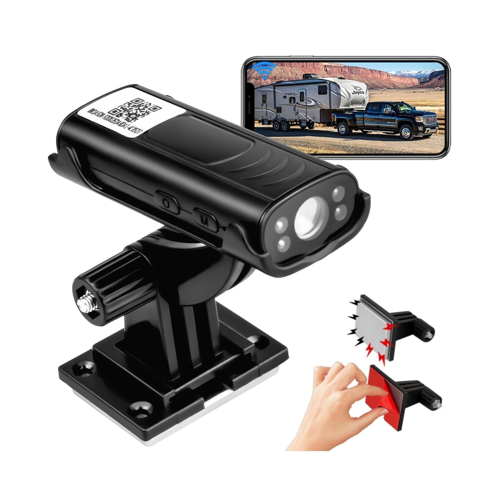 SentinelEye 360° slimme HD beveiligingscamera | real-time meldingen, nachtzicht en bewegingssensor - Afbeelding 2