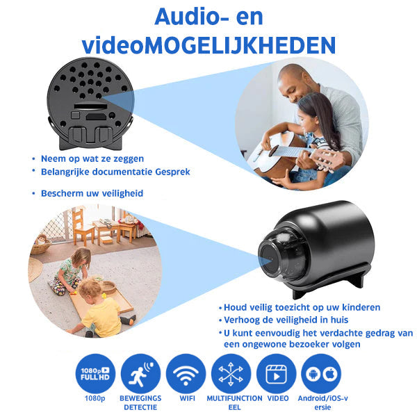 StealthView - Compacte Full HD Bewakingscamera - Afbeelding 3