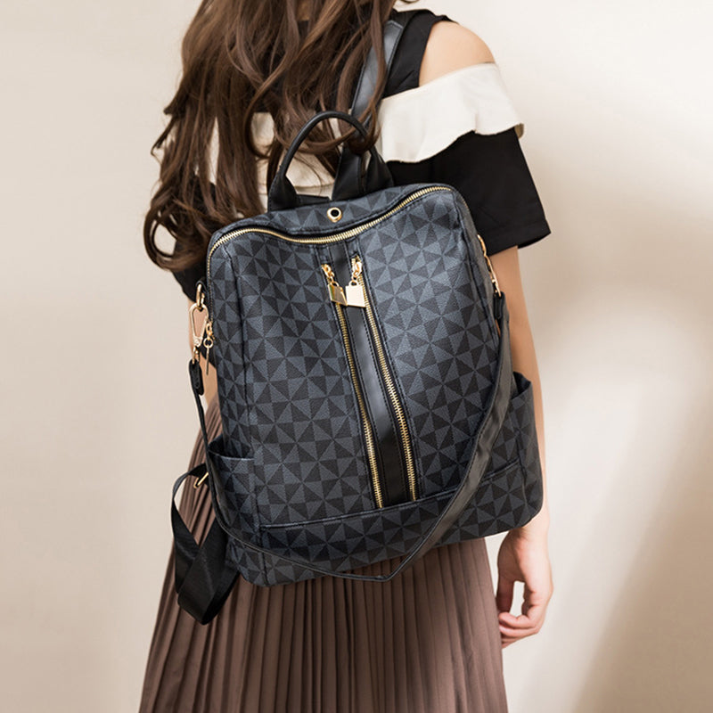 Verstelbare anti-diefstal rugzak – Veilig en stijlvol met verborgen vakken - Afbeelding 4