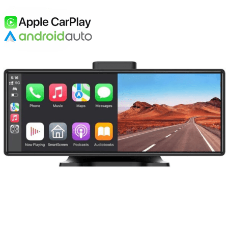 SmartDrive - CarPlay en Android Auto 10" display met 4K camera