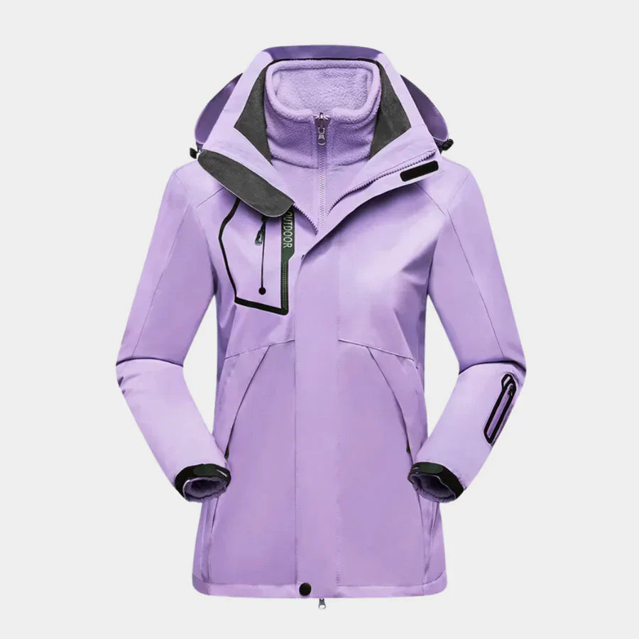 Dames ski- en snowboardjas | Stijlvolle waterdichte winterjas - Afbeelding 4