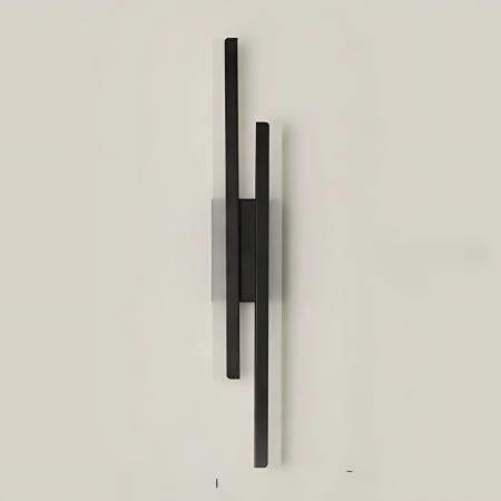 Moderne LED-wandlamp met langwerpig design en energiezuinige verlichting
