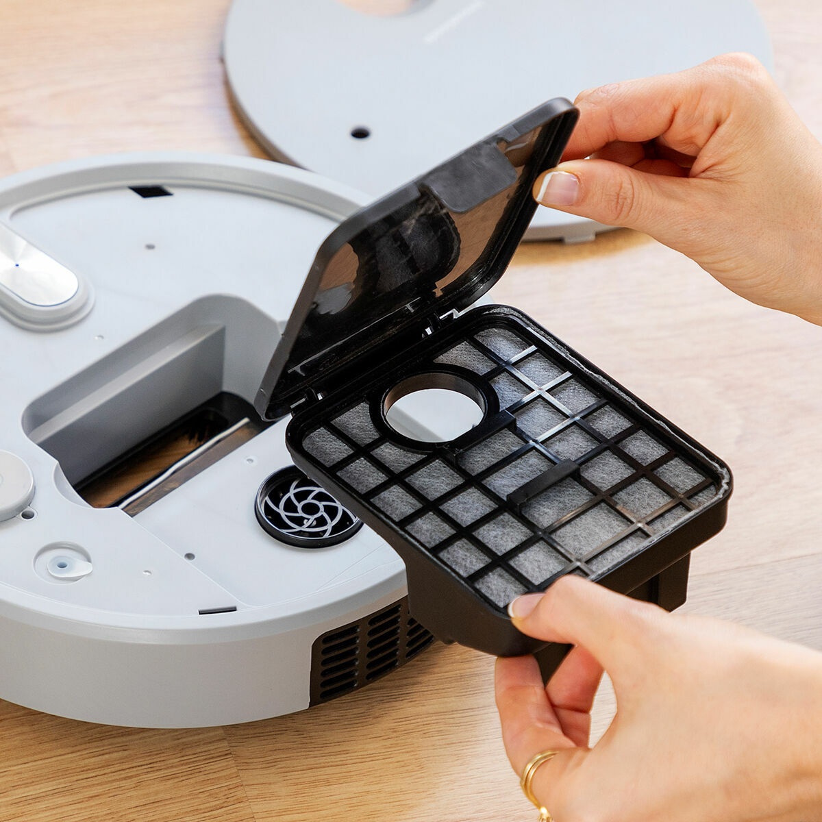 PureSweep 5-in-1 robotstofzuiger – stil en oplaadbaar voor optimaal schoonmaakgemak - Afbeelding 7