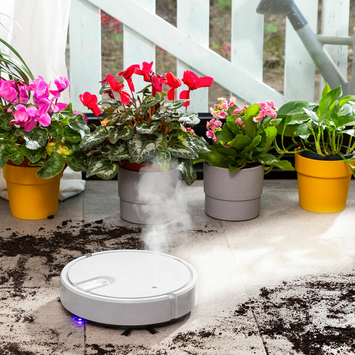 PureSweep 5-in-1 robotstofzuiger – stil en oplaadbaar voor optimaal schoonmaakgemak - Afbeelding 8