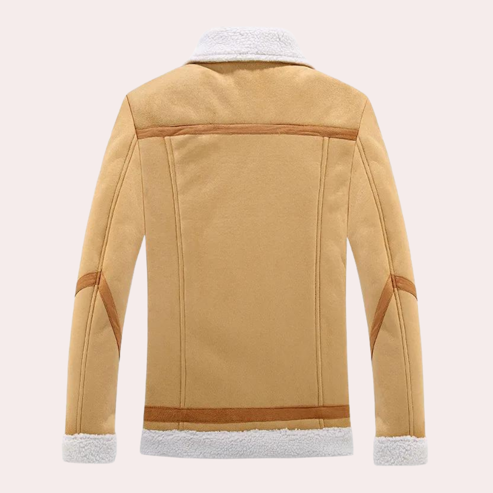 Elliot | Heren winterjas van lamswol - Afbeelding 4