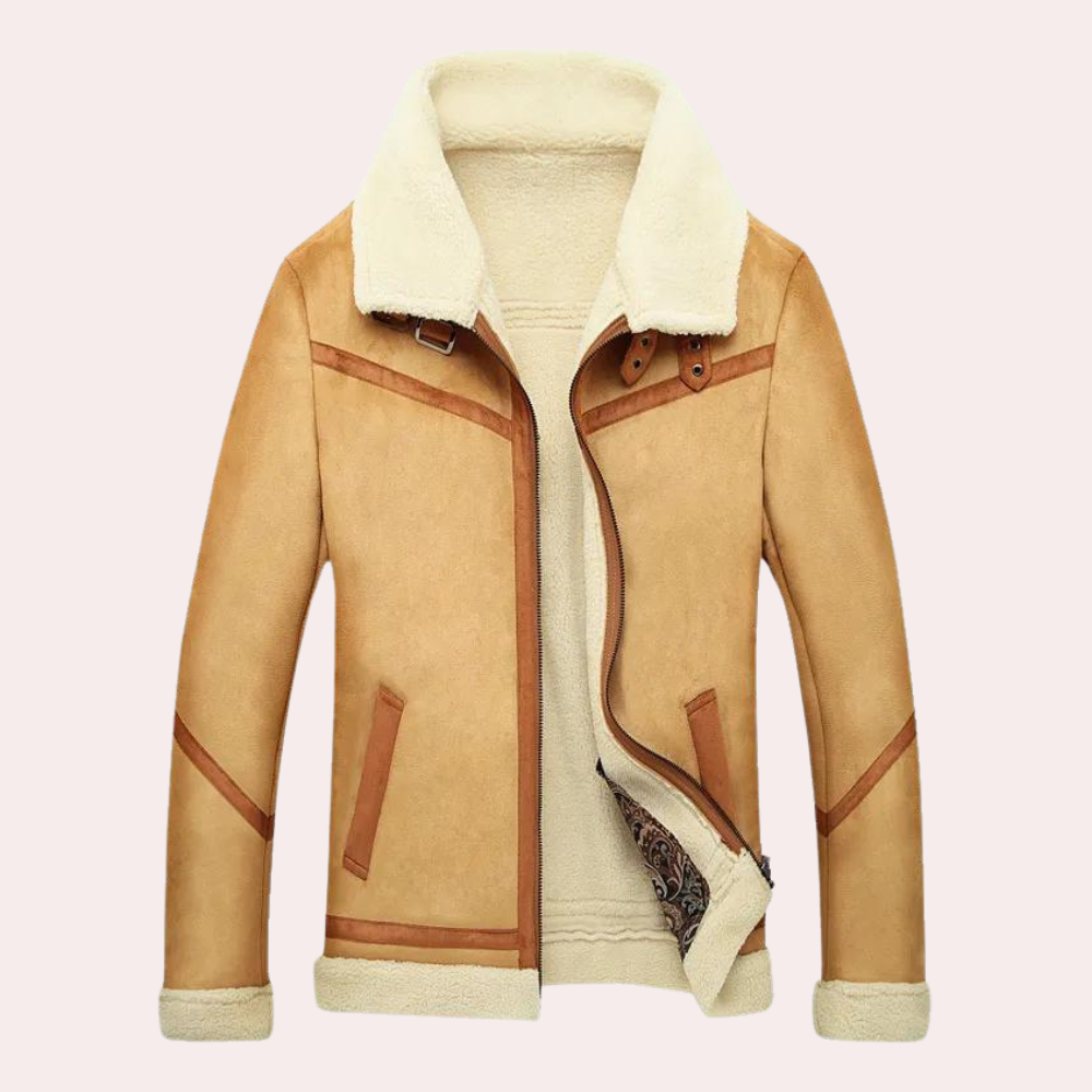 Elliot | Heren winterjas van lamswol - Afbeelding 2