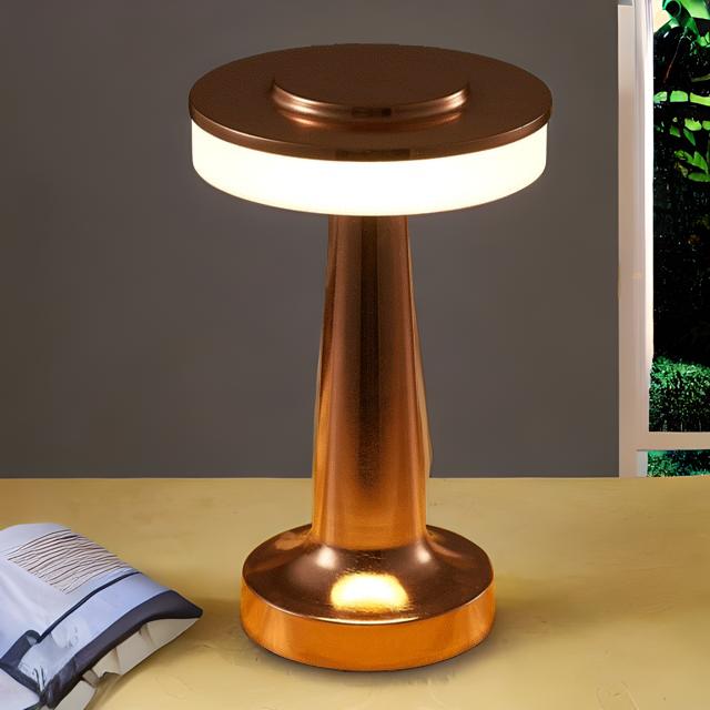LumaGlow - Draadloze LED Tafellamp met Touch Sensor - Afbeelding 2