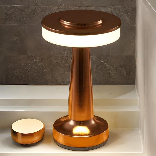 LumaGlow - Draadloze LED Tafellamp met Touch Sensor - Afbeelding 5