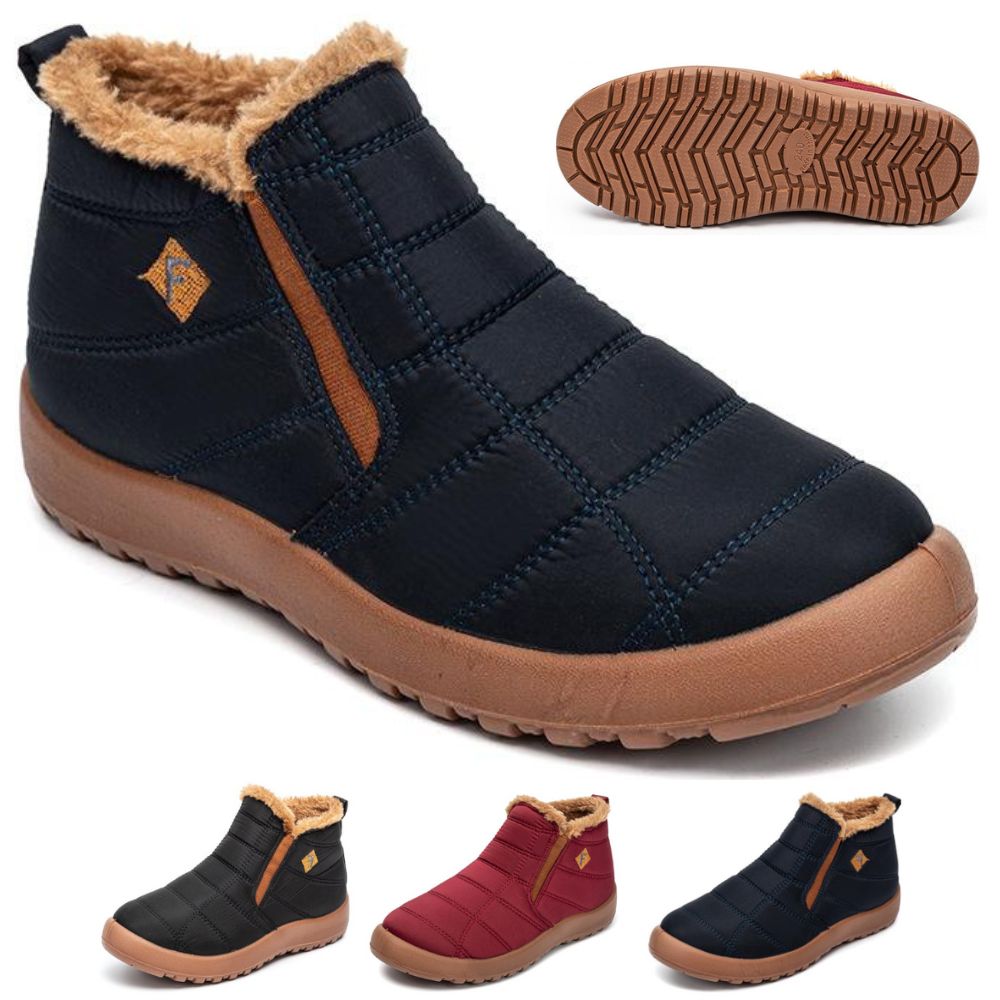 Waterbestendige winter instappers voor dames | warme en comfortabele schoenen - Afbeelding 6