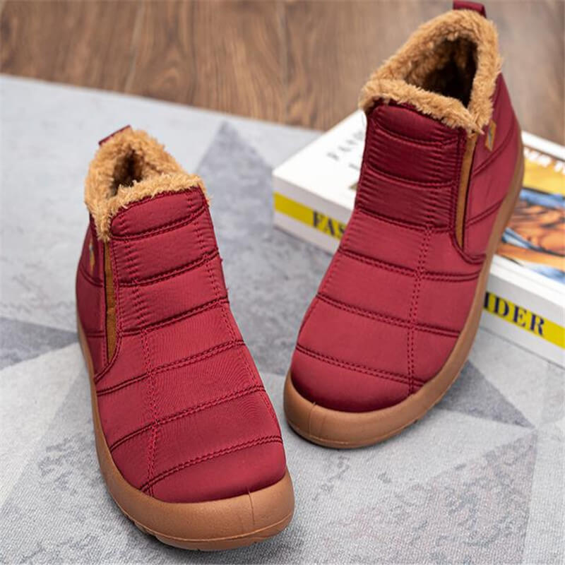 Waterbestendige winter instappers voor dames | warme en comfortabele schoenen - Afbeelding 9
