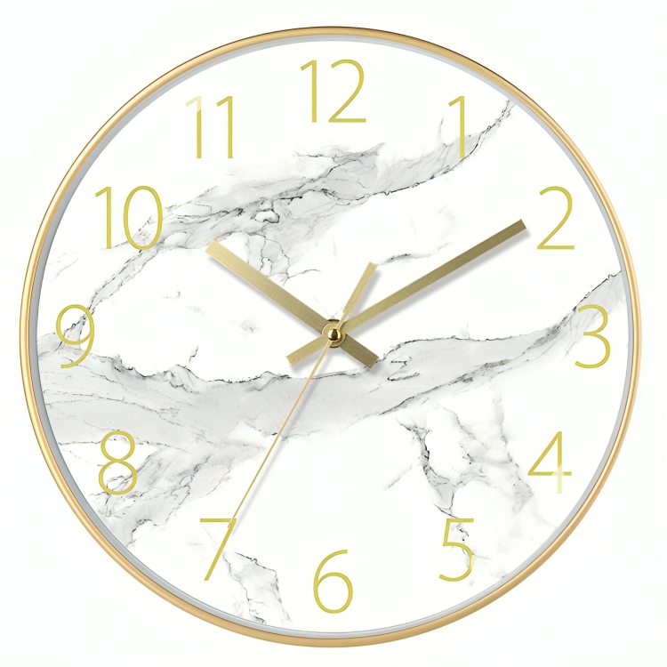 PrismaArt - Stijlvolle Glas Wandklok voor een verfijnde look - Afbeelding 2