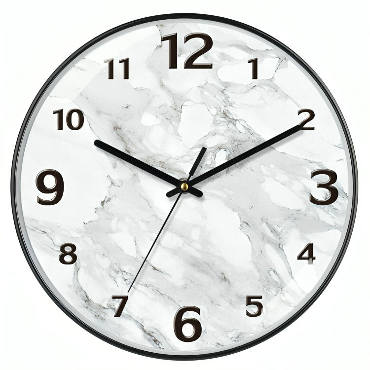 PrismaArt - Stijlvolle Glas Wandklok voor een verfijnde look - Afbeelding 8