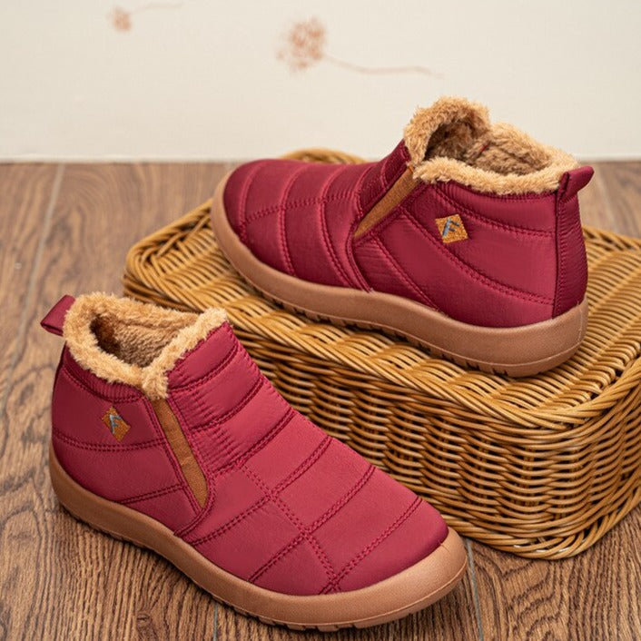 Waterbestendige winter instappers voor dames | warme en comfortabele schoenen - Afbeelding 10