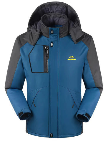 Heren ski jas met duurzame materialen en comfortabele pasvorm