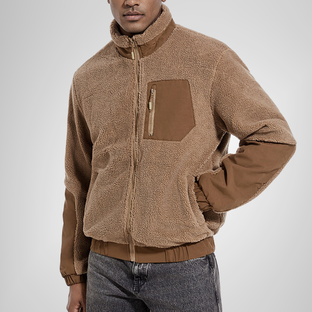 Oscar – stijlvolle zip-up mannen trui