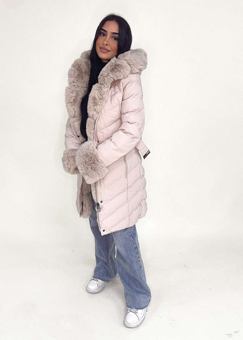 Zara | Winterjas met imitatiebont - Afbeelding 9