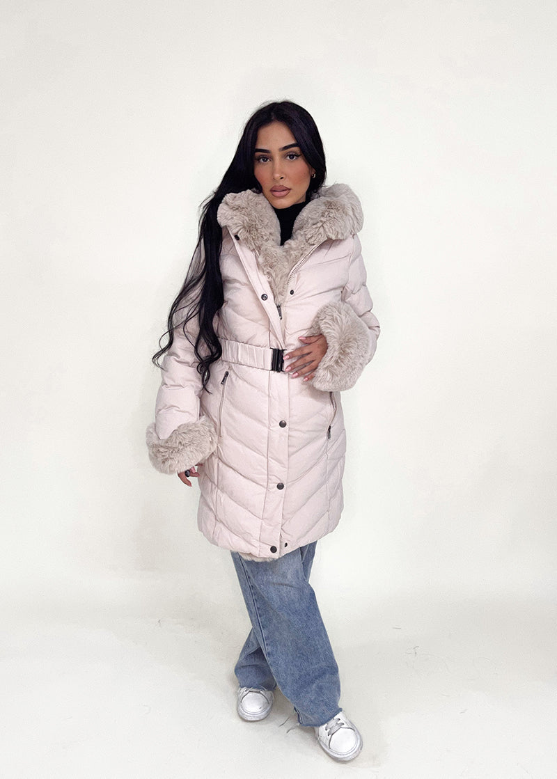 Zara | Winterjas met imitatiebont - Afbeelding 11