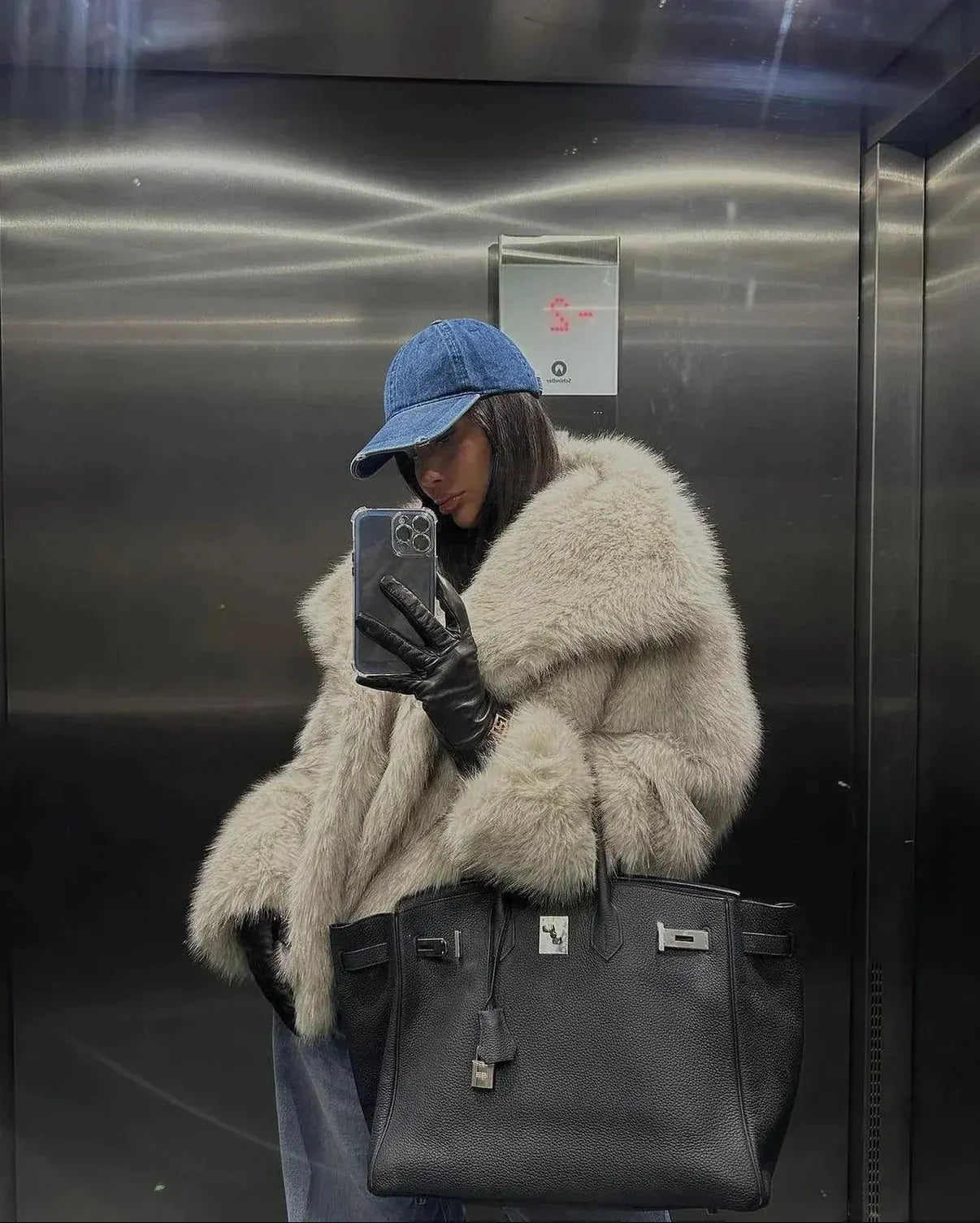 Macy faux fur jas – zacht, warm en veelzijdig - Afbeelding 8