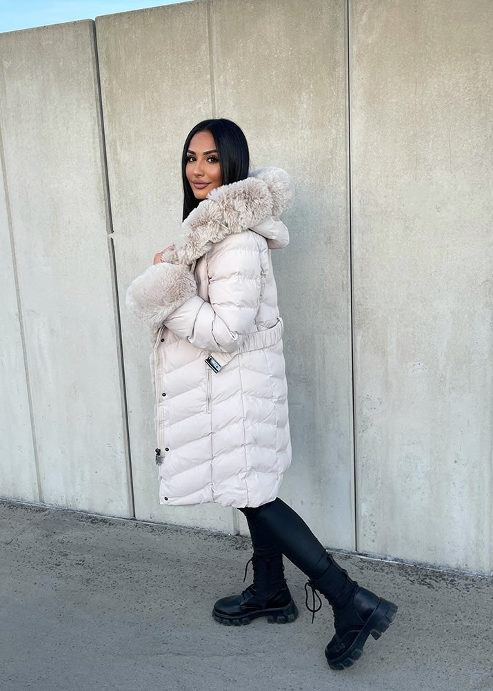 Zara | Winterjas met imitatiebont - Afbeelding 6