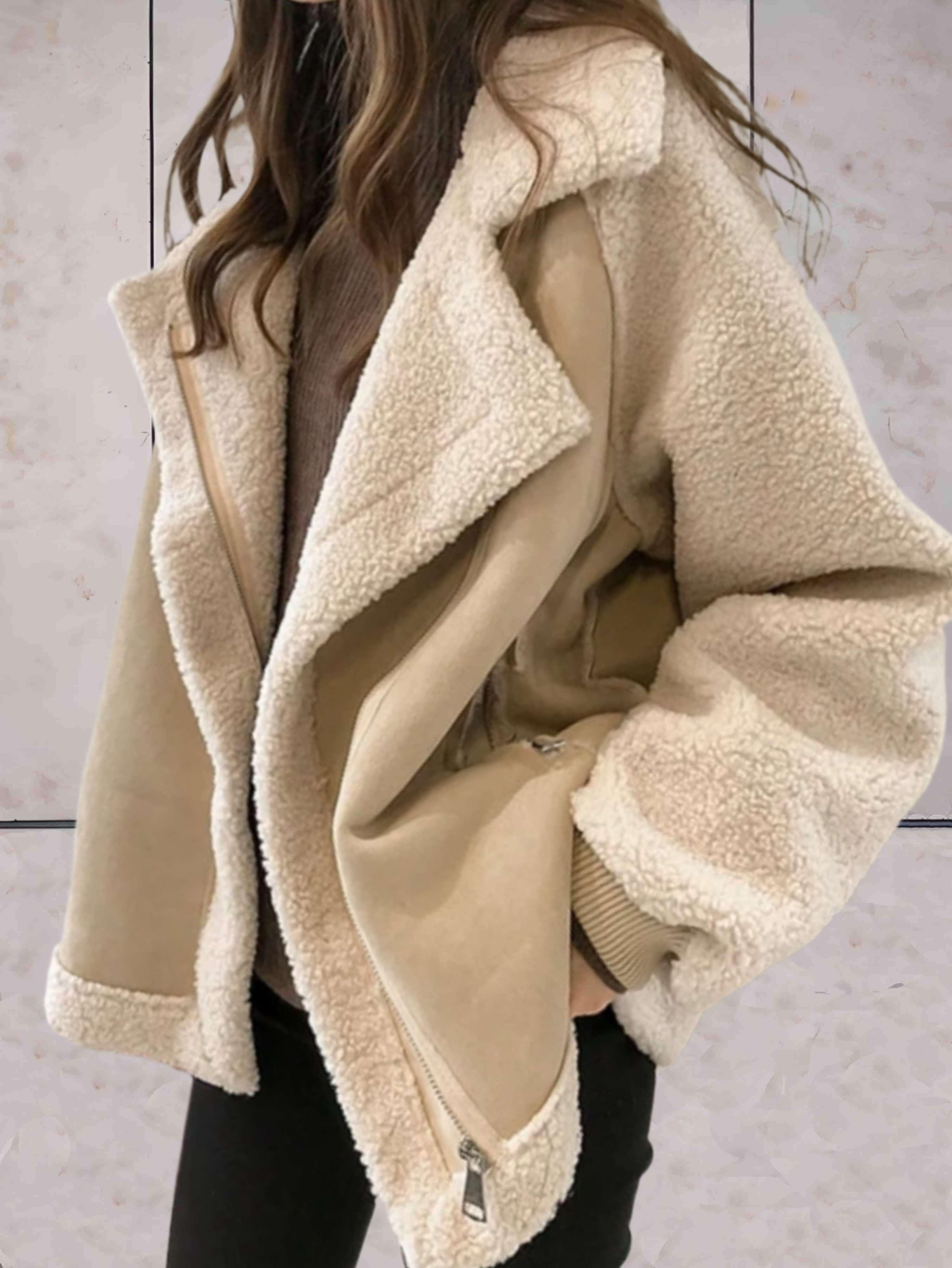 BySoof Alma – Winterjack met Zachte Fleecevoering en Zakken - Afbeelding 3