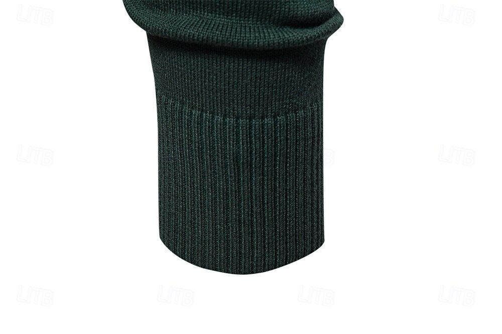 Logan – effen half-zip trui voor heren - Afbeelding 5