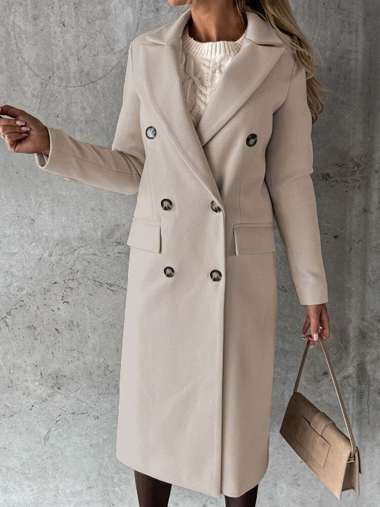 Lisa | Dames trenchcoat met klassieke pasvorm - Afbeelding 2