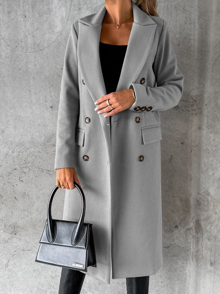 Lisa | Dames trenchcoat met klassieke pasvorm - Afbeelding 4